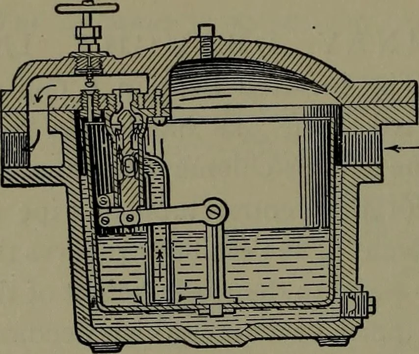 An illustration from Mechanical appliances, mechanical movements and novelties of construction; a complete work and a continuation, as a second volume, of the author's book entitled "Mechanical movements, powers and devices" ... including an explanatory chapter on the leading conceptions of perpetual motion existing during the past three centuries, 1914, leaf 69