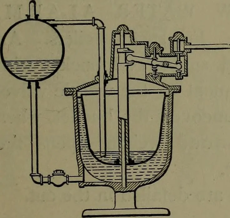 An illustration from Mechanical appliances, mechanical movements and novelties of construction; a complete work and a continuation, as a second volume, of the author's book entitled "Mechanical movements, powers and devices" ... including an explanatory chapter on the leading conceptions of perpetual motion existing during the past three centuries, 1914, leaf 70