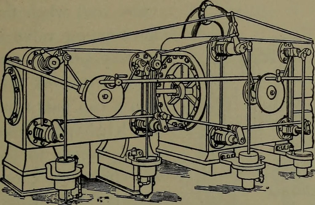 An illustration from Mechanical appliances, mechanical movements and novelties of construction; a complete work and a continuation, as a second volume, of the author's book entitled "Mechanical movements, powers and devices" ... including an explanatory chapter on the leading conceptions of perpetual motion existing during the past three centuries, 1914, leaf 80