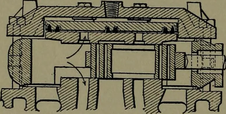 An illustration from Mechanical appliances, mechanical movements and novelties of construction; a complete work and a continuation, as a second volume, of the author's book entitled "Mechanical movements, powers and devices" ... including an explanatory chapter on the leading conceptions of perpetual motion existing during the past three centuries, 1914, leaf 85