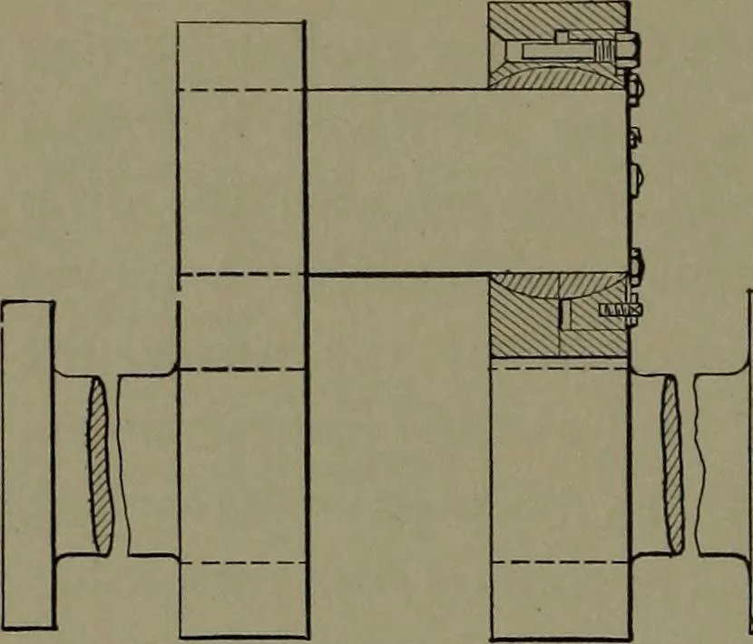 An illustration from Mechanical appliances, mechanical movements and novelties of construction; a complete work and a continuation, as a second volume, of the author's book entitled "Mechanical movements, powers and devices" ... including an explanatory chapter on the leading conceptions of perpetual motion existing during the past three centuries, 1914, leaf 95