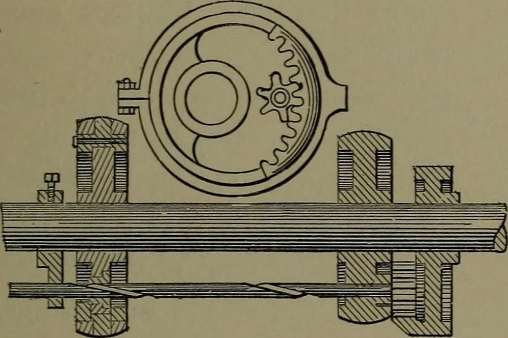 An illustration from Mechanical appliances, mechanical movements and novelties of construction; a complete work and a continuation, as a second volume, of the author's book entitled "Mechanical movements, powers and devices" ... including an explanatory chapter on the leading conceptions of perpetual motion existing during the past three centuries, 1914, leaf 98