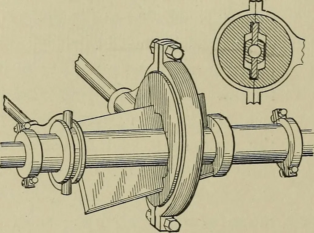 An illustration from Mechanical applicances, mechanical movements and novelties of construction; a complete work and a continuation, as a second volume, of the author's book entitled "Mechanical mvements, powers and devices";, 1917, leaf 101