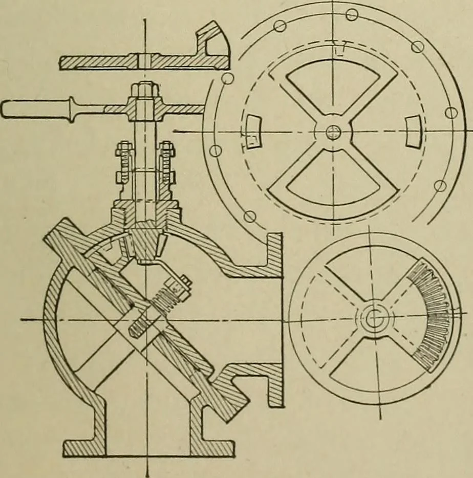 An illustration from Mechanical applicances, mechanical movements and novelties of construction; a complete work and a continuation, as a second volume, of the author's book entitled "Mechanical mvements, powers and devices";, 1917, leaf 106