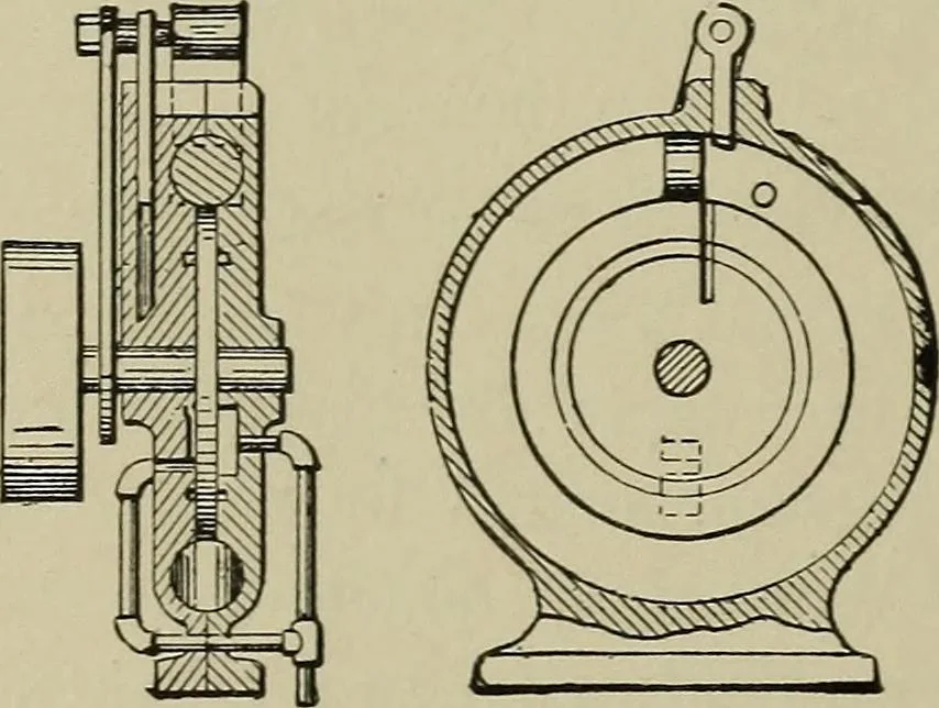 An illustration from Mechanical applicances, mechanical movements and novelties of construction; a complete work and a continuation, as a second volume, of the author's book entitled "Mechanical mvements, powers and devices";, 1917, leaf 113