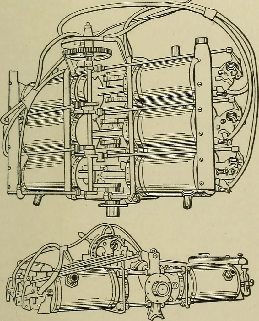 An illustration from Mechanical applicances, mechanical movements and novelties of construction; a complete work and a continuation, as a second volume, of the author's book entitled "Mechanical mvements, powers and devices";, 1917, leaf 118
