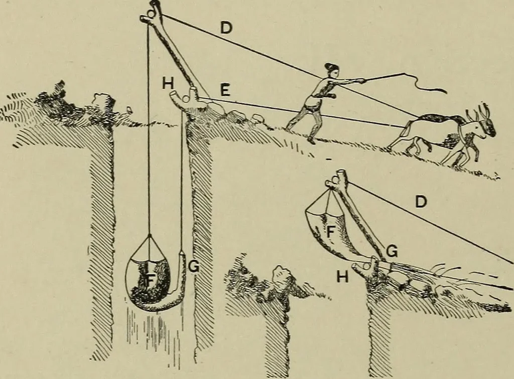 An illustration from Mechanical applicances, mechanical movements and novelties of construction; a complete work and a continuation, as a second volume, of the author's book entitled "Mechanical mvements, powers and devices";, 1917, leaf 129
