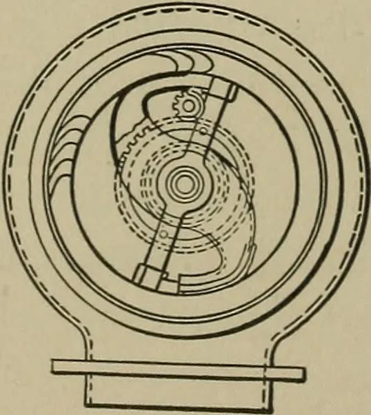 An illustration from Mechanical applicances, mechanical movements and novelties of construction; a complete work and a continuation, as a second volume, of the author's book entitled "Mechanical mvements, powers and devices";, 1917, leaf 131
