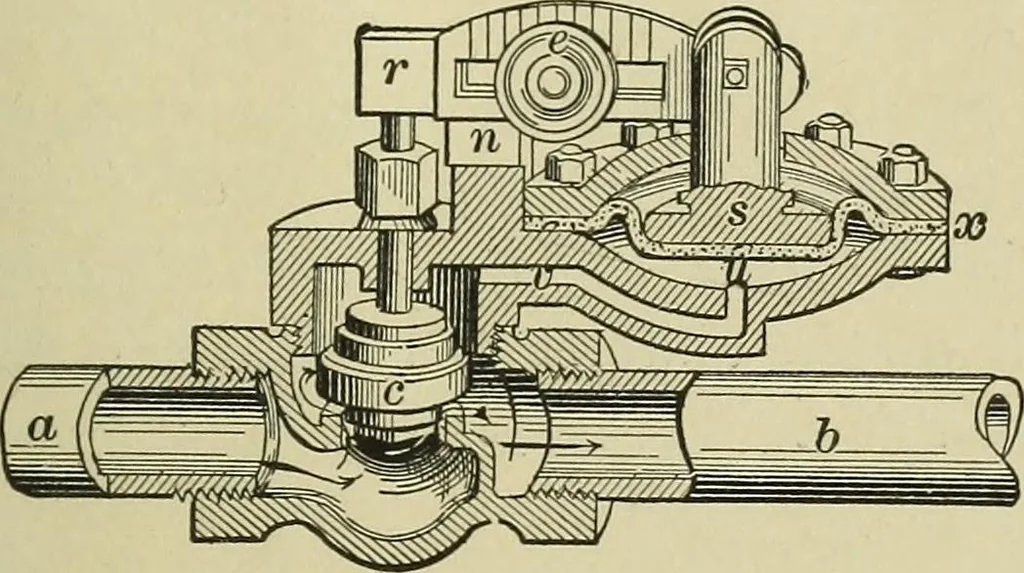An illustration from Mechanical applicances, mechanical movements and novelties of construction; a complete work and a continuation, as a second volume, of the author's book entitled "Mechanical mvements, powers and devices";, 1917, leaf 136