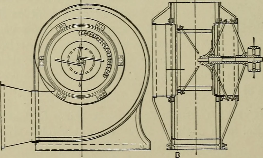 An illustration from Mechanical applicances, mechanical movements and novelties of construction; a complete work and a continuation, as a second volume, of the author's book entitled "Mechanical mvements, powers and devices";, 1917, leaf 145