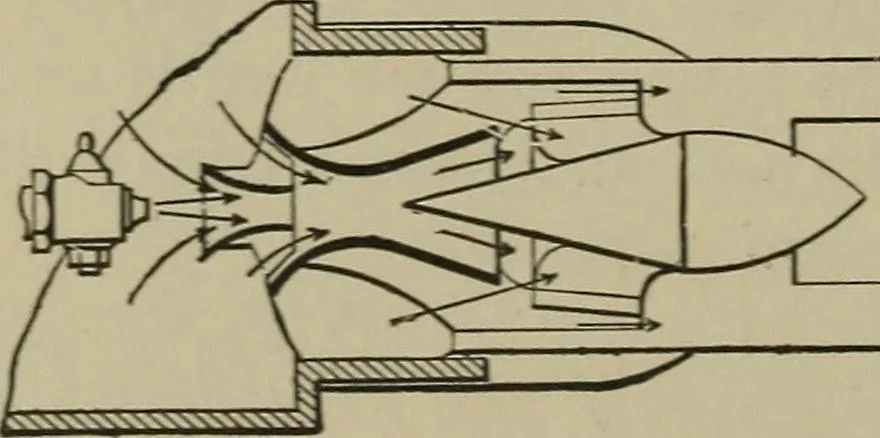 An illustration from Mechanical applicances, mechanical movements and novelties of construction; a complete work and a continuation, as a second volume, of the author's book entitled "Mechanical mvements, powers and devices";, 1917, leaf 147