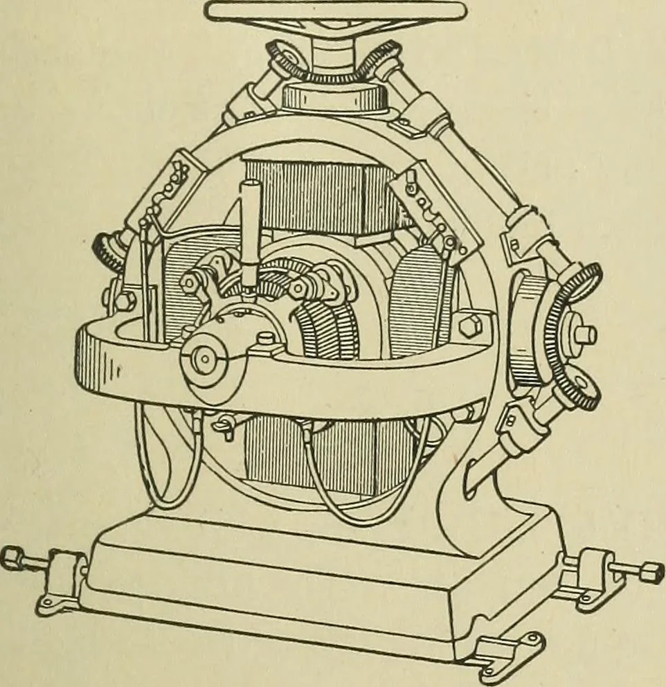An illustration from Mechanical applicances, mechanical movements and novelties of construction; a complete work and a continuation, as a second volume, of the author's book entitled "Mechanical mvements, powers and devices";, 1917, leaf 174