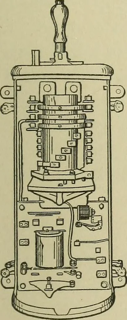 An illustration from Mechanical applicances, mechanical movements and novelties of construction; a complete work and a continuation, as a second volume, of the author's book entitled "Mechanical mvements, powers and devices";, 1917, leaf 174