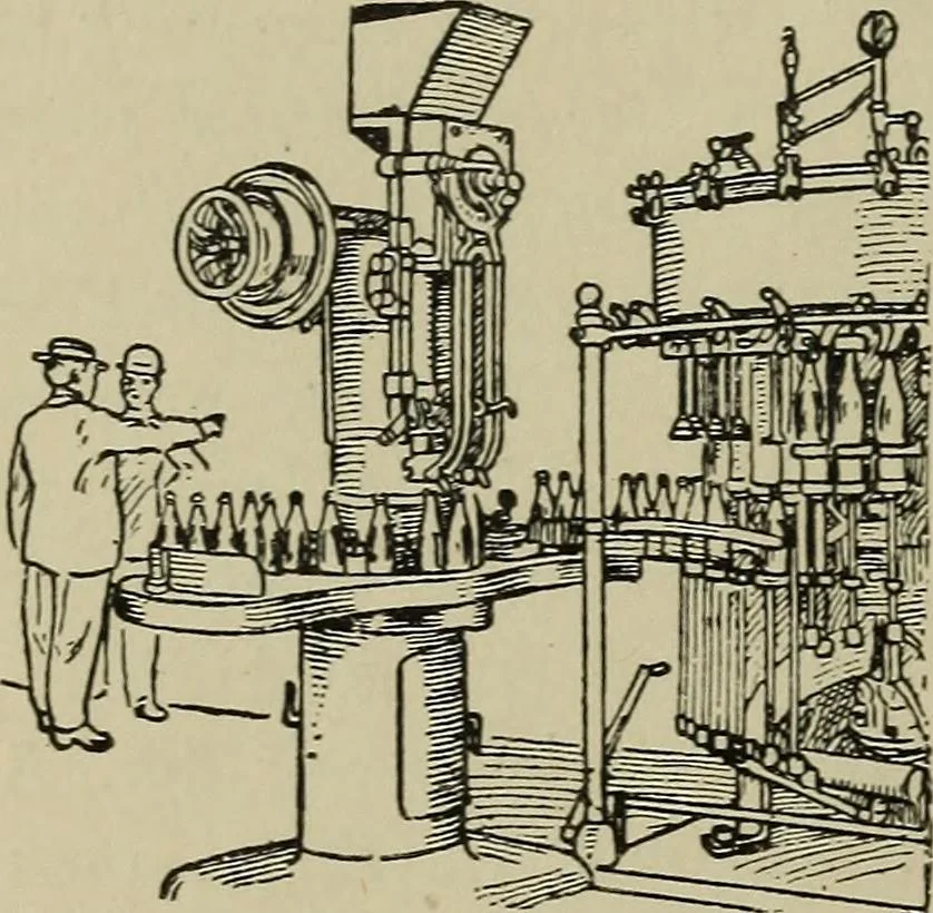 An illustration from Mechanical applicances, mechanical movements and novelties of construction; a complete work and a continuation, as a second volume, of the author's book entitled "Mechanical mvements, powers and devices";, 1917, leaf 191