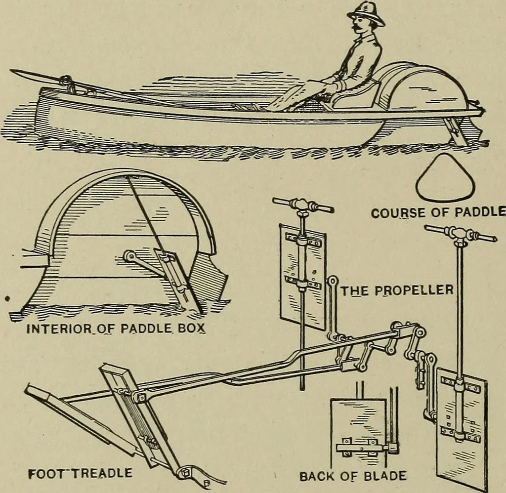 An illustration from Mechanical applicances, mechanical movements and novelties of construction; a complete work and a continuation, as a second volume, of the author's book entitled "Mechanical mvements, powers and devices";, 1917, leaf 201