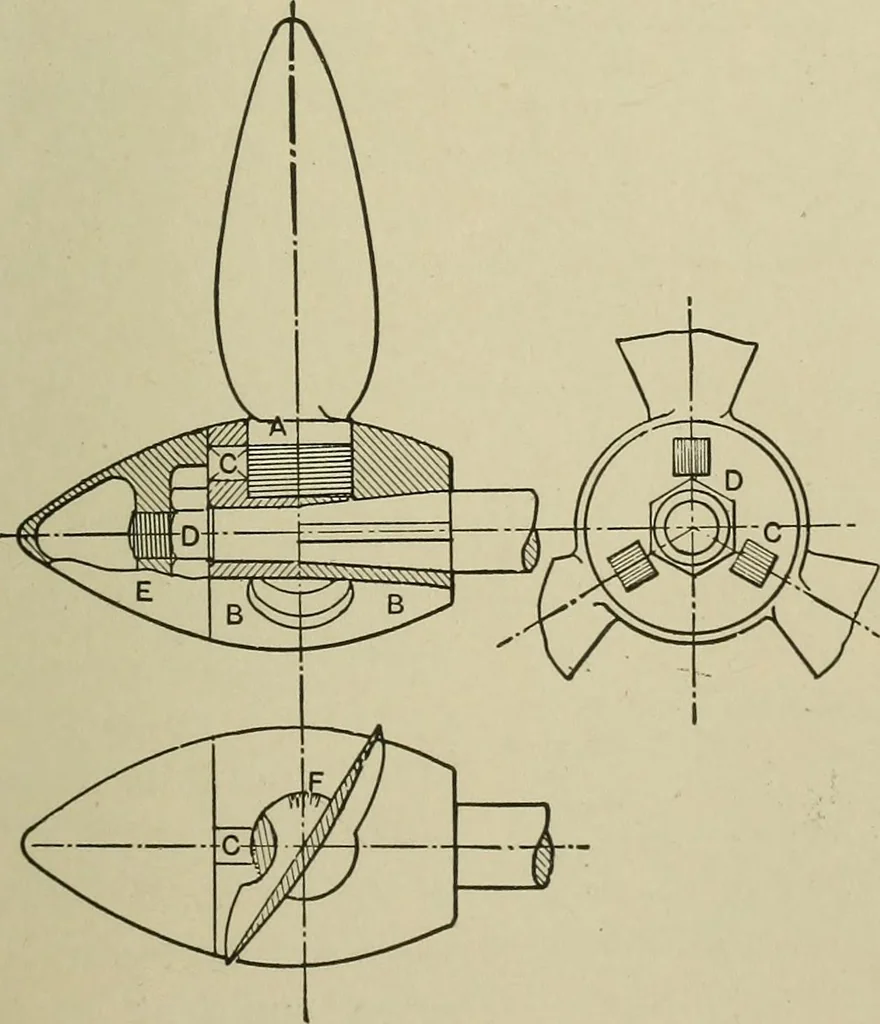 An illustration from Mechanical applicances, mechanical movements and novelties of construction; a complete work and a continuation, as a second volume, of the author's book entitled "Mechanical mvements, powers and devices";, 1917, leaf 214