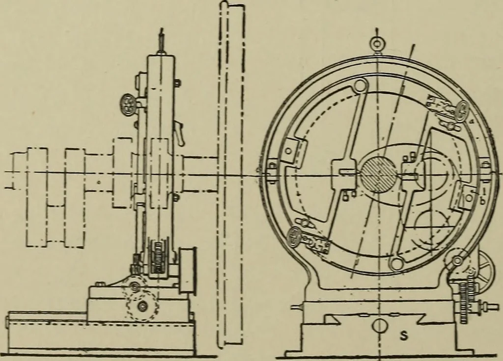 An illustration from Mechanical applicances, mechanical movements and novelties of construction; a complete work and a continuation, as a second volume, of the author's book entitled "Mechanical mvements, powers and devices";, 1917, leaf 233