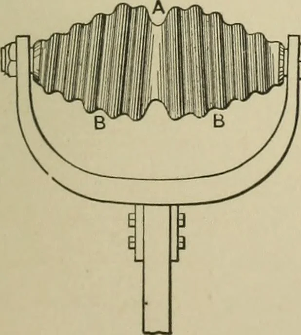 An illustration from Mechanical applicances, mechanical movements and novelties of construction; a complete work and a continuation, as a second volume, of the author's book entitled "Mechanical mvements, powers and devices";, 1917, leaf 234