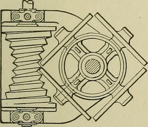 An illustration from Mechanical applicances, mechanical movements and novelties of construction; a complete work and a continuation, as a second volume, of the author's book entitled "Mechanical mvements, powers and devices";, 1917, leaf 238