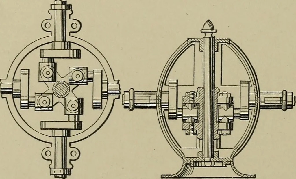An illustration from Mechanical applicances, mechanical movements and novelties of construction; a complete work and a continuation, as a second volume, of the author's book entitled "Mechanical mvements, powers and devices";, 1917, leaf 253