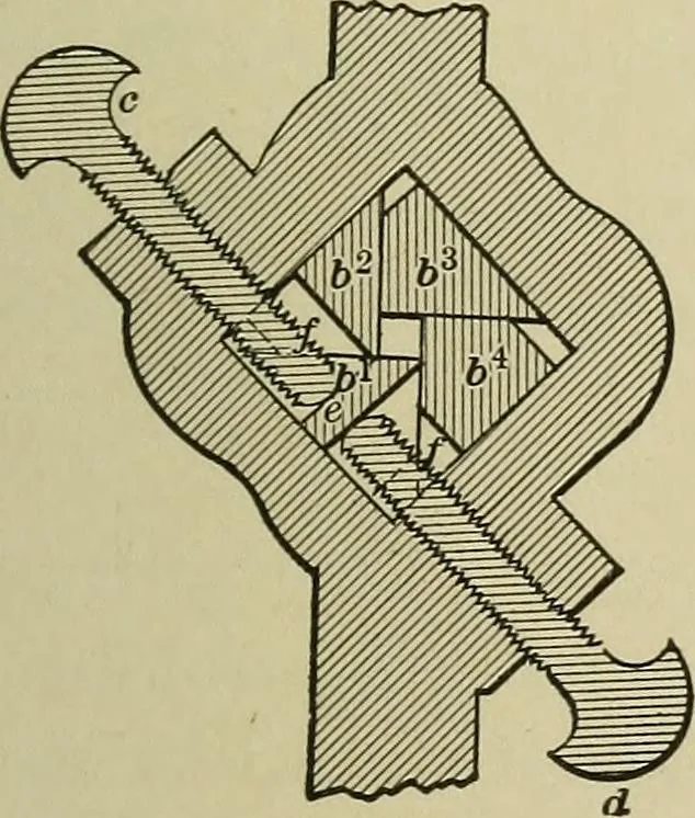 An illustration from Mechanical applicances, mechanical movements and novelties of construction; a complete work and a continuation, as a second volume, of the author's book entitled "Mechanical mvements, powers and devices";, 1917, leaf 256