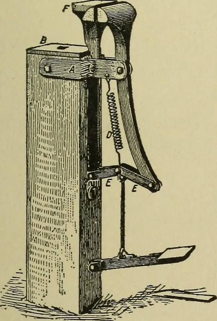An illustration from Mechanical applicances, mechanical movements and novelties of construction; a complete work and a continuation, as a second volume, of the author's book entitled "Mechanical mvements, powers and devices";, 1917, leaf 26