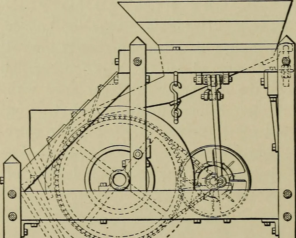 An illustration from Mechanical applicances, mechanical movements and novelties of construction; a complete work and a continuation, as a second volume, of the author's book entitled "Mechanical mvements, powers and devices";, 1917, leaf 283