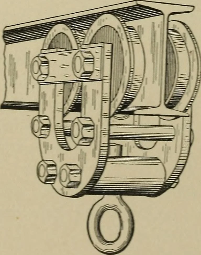 An illustration from Mechanical applicances, mechanical movements and novelties of construction; a complete work and a continuation, as a second volume, of the author's book entitled "Mechanical mvements, powers and devices";, 1917, leaf 29