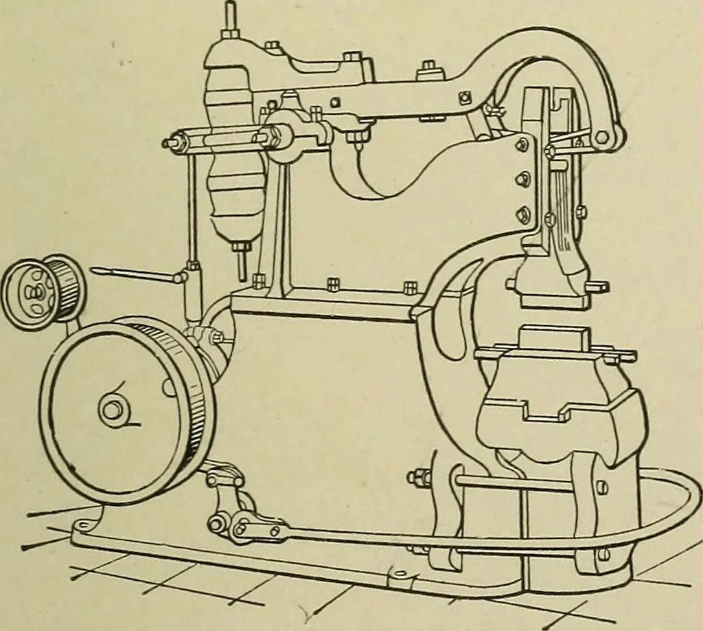 An illustration from Mechanical applicances, mechanical movements and novelties of construction; a complete work and a continuation, as a second volume, of the author's book entitled "Mechanical mvements, powers and devices";, 1917, leaf 298