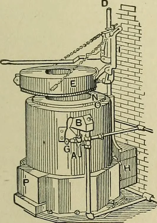 An illustration from Mechanical applicances, mechanical movements and novelties of construction; a complete work and a continuation, as a second volume, of the author's book entitled "Mechanical mvements, powers and devices";, 1917, leaf 302
