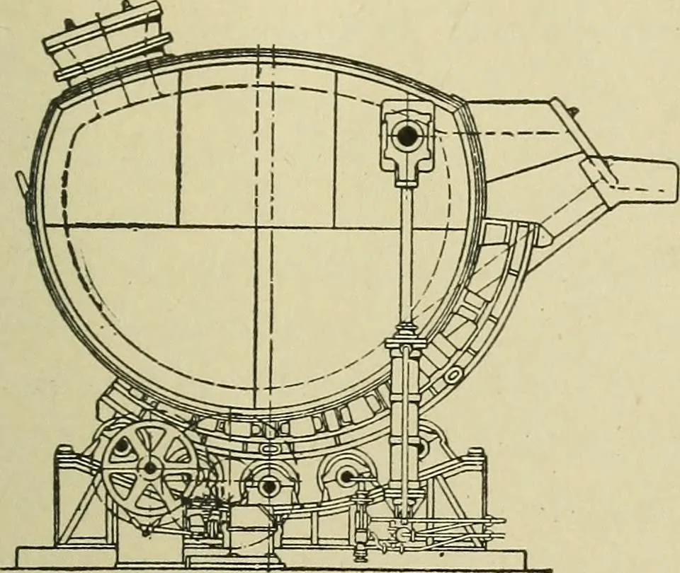 An illustration from Mechanical applicances, mechanical movements and novelties of construction; a complete work and a continuation, as a second volume, of the author's book entitled "Mechanical mvements, powers and devices";, 1917, leaf 304