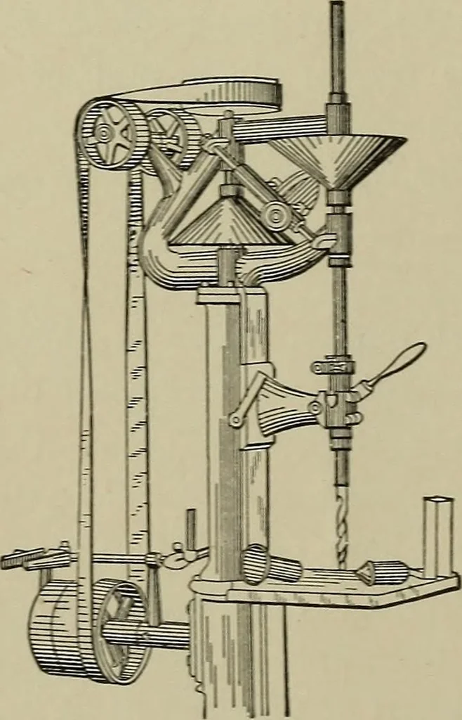 An illustration from Mechanical applicances, mechanical movements and novelties of construction; a complete work and a continuation, as a second volume, of the author's book entitled "Mechanical mvements, powers and devices";, 1917, leaf 31