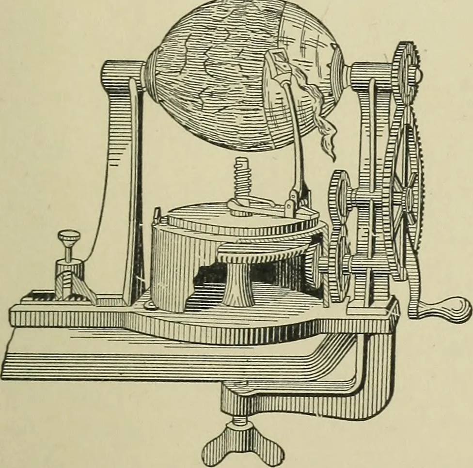 An illustration from Mechanical applicances, mechanical movements and novelties of construction; a complete work and a continuation, as a second volume, of the author's book entitled "Mechanical mvements, powers and devices";, 1917, leaf 318