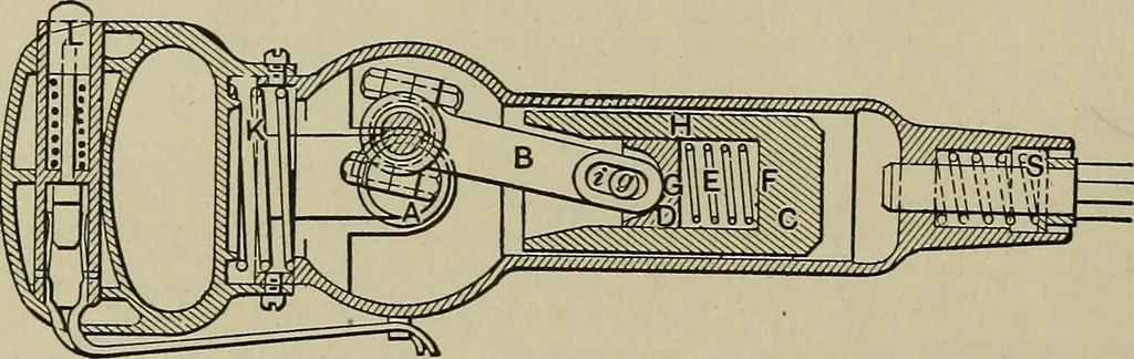 An illustration from Mechanical applicances, mechanical movements and novelties of construction; a complete work and a continuation, as a second volume, of the author's book entitled "Mechanical mvements, powers and devices";, 1917, leaf 335