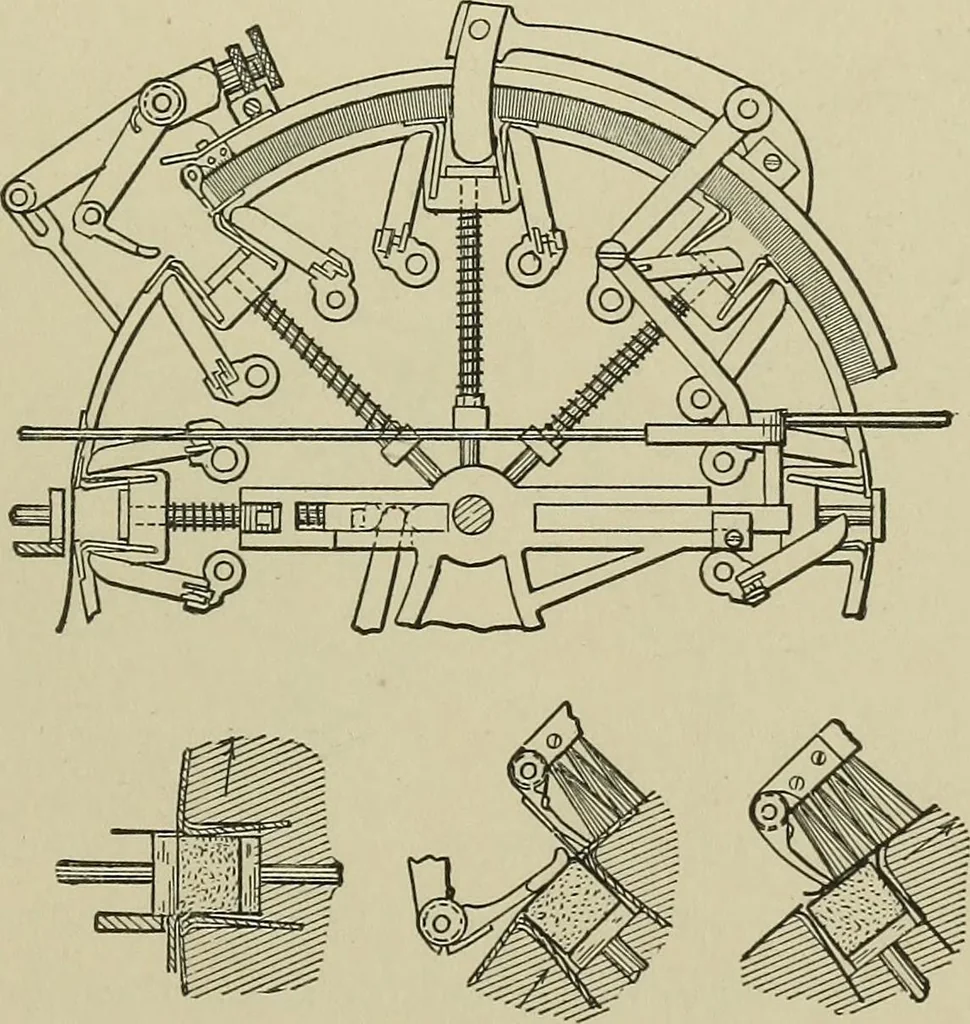 An illustration from Mechanical applicances, mechanical movements and novelties of construction; a complete work and a continuation, as a second volume, of the author's book entitled "Mechanical mvements, powers and devices";, 1917, leaf 360