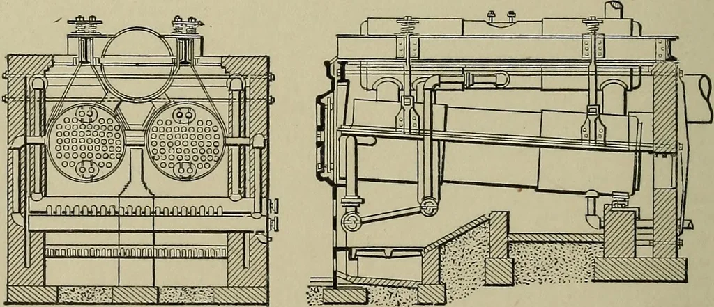 An illustration from Mechanical applicances, mechanical movements and novelties of construction; a complete work and a continuation, as a second volume, of the author's book entitled "Mechanical mvements, powers and devices";, 1917, leaf 59
