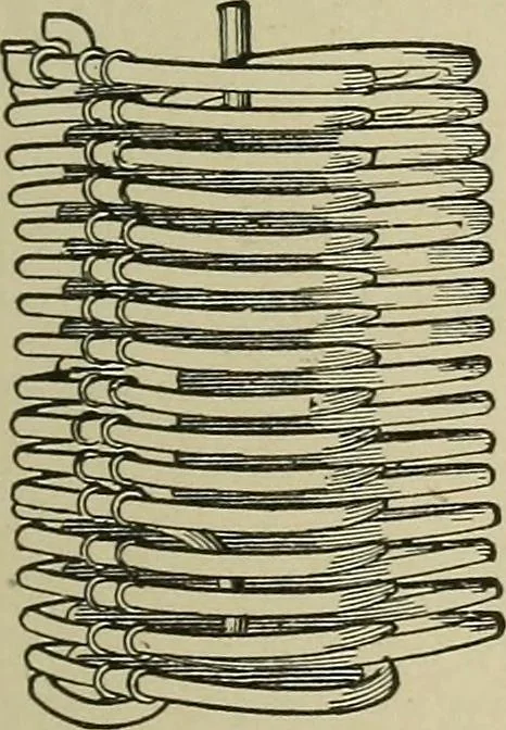 An illustration from Mechanical applicances, mechanical movements and novelties of construction; a complete work and a continuation, as a second volume, of the author's book entitled "Mechanical mvements, powers and devices";, 1917, leaf 60