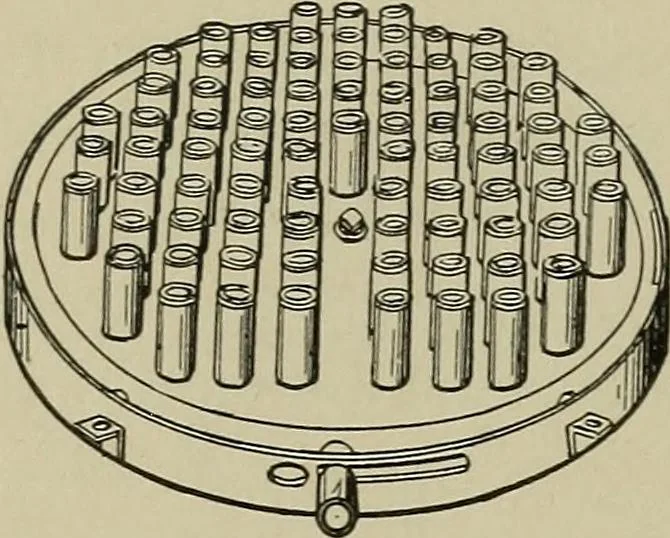 An illustration from Mechanical applicances, mechanical movements and novelties of construction; a complete work and a continuation, as a second volume, of the author's book entitled "Mechanical mvements, powers and devices";, 1917, leaf 67