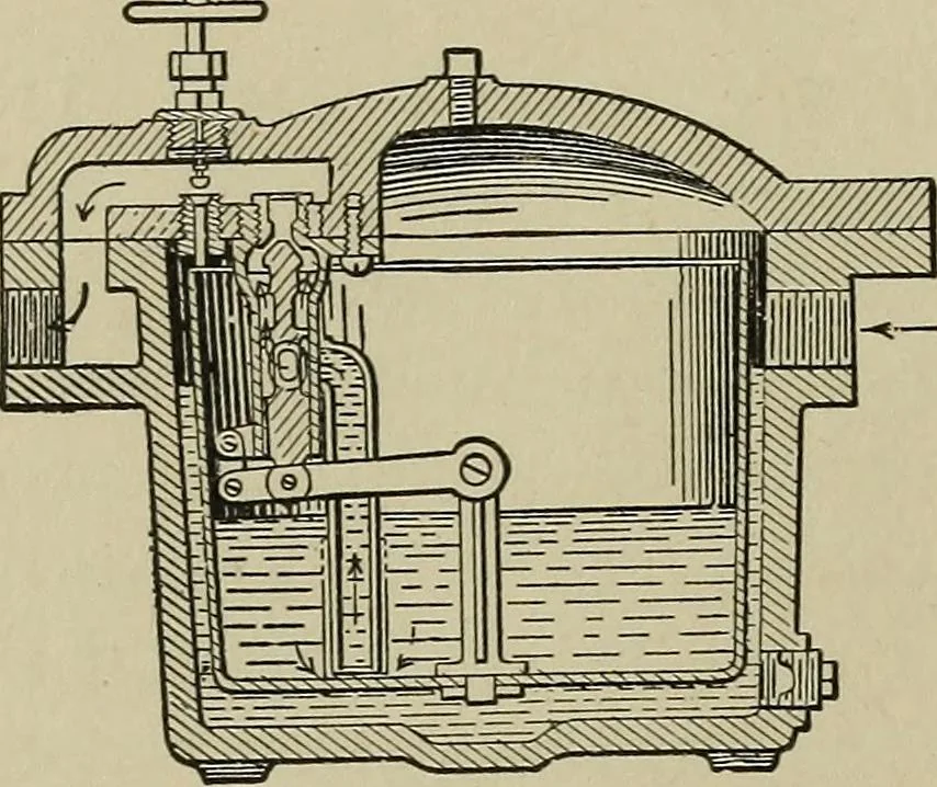 An illustration from Mechanical applicances, mechanical movements and novelties of construction; a complete work and a continuation, as a second volume, of the author's book entitled "Mechanical mvements, powers and devices";, 1917, leaf 71