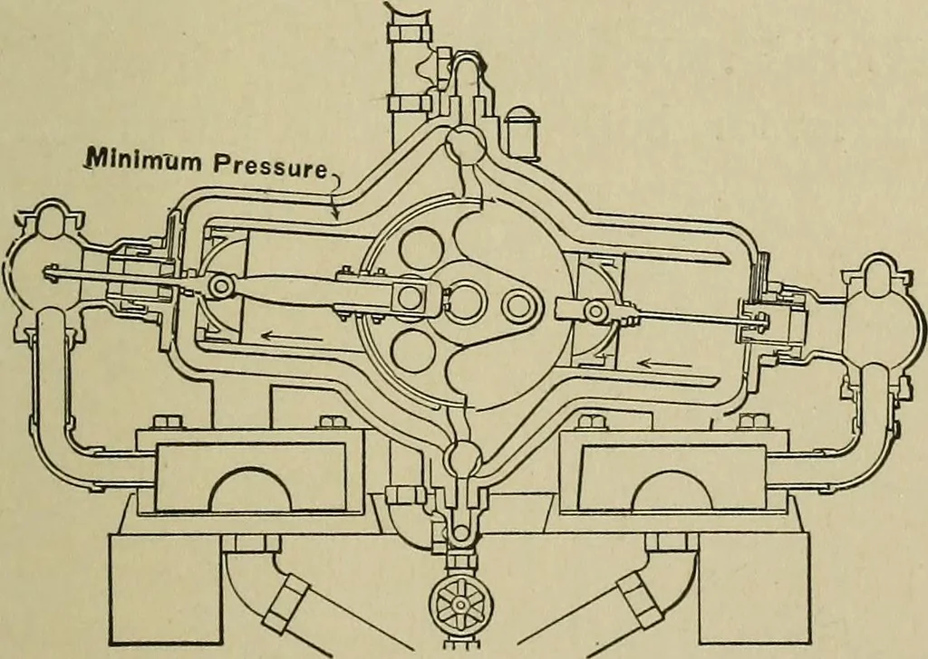An illustration from Mechanical applicances, mechanical movements and novelties of construction; a complete work and a continuation, as a second volume, of the author's book entitled "Mechanical mvements, powers and devices";, 1917, leaf 80