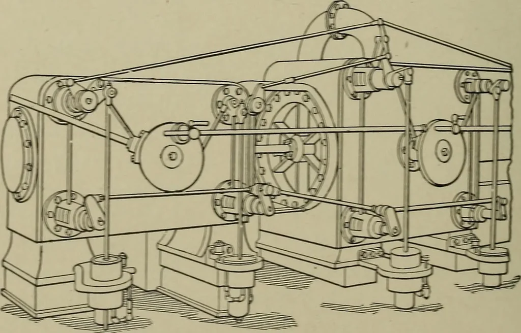 An illustration from Mechanical applicances, mechanical movements and novelties of construction; a complete work and a continuation, as a second volume, of the author's book entitled "Mechanical mvements, powers and devices";, 1917, leaf 81
