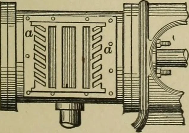 An illustration from Mechanical applicances, mechanical movements and novelties of construction; a complete work and a continuation, as a second volume, of the author's book entitled "Mechanical mvements, powers and devices";, 1917, leaf 84