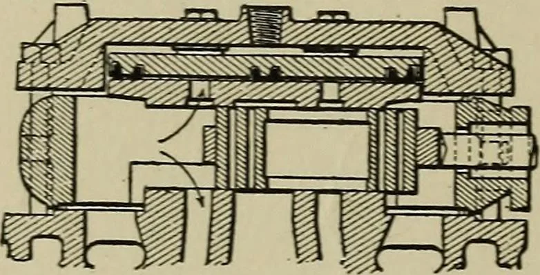 An illustration from Mechanical applicances, mechanical movements and novelties of construction; a complete work and a continuation, as a second volume, of the author's book entitled "Mechanical mvements, powers and devices";, 1917, leaf 87