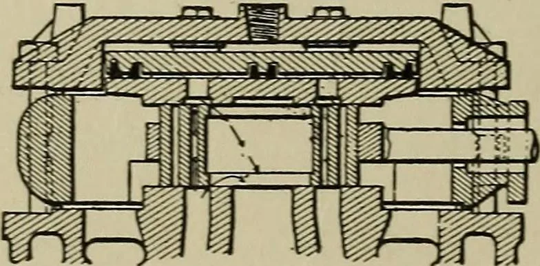An illustration from Mechanical applicances, mechanical movements and novelties of construction; a complete work and a continuation, as a second volume, of the author's book entitled "Mechanical mvements, powers and devices";, 1917, leaf 87