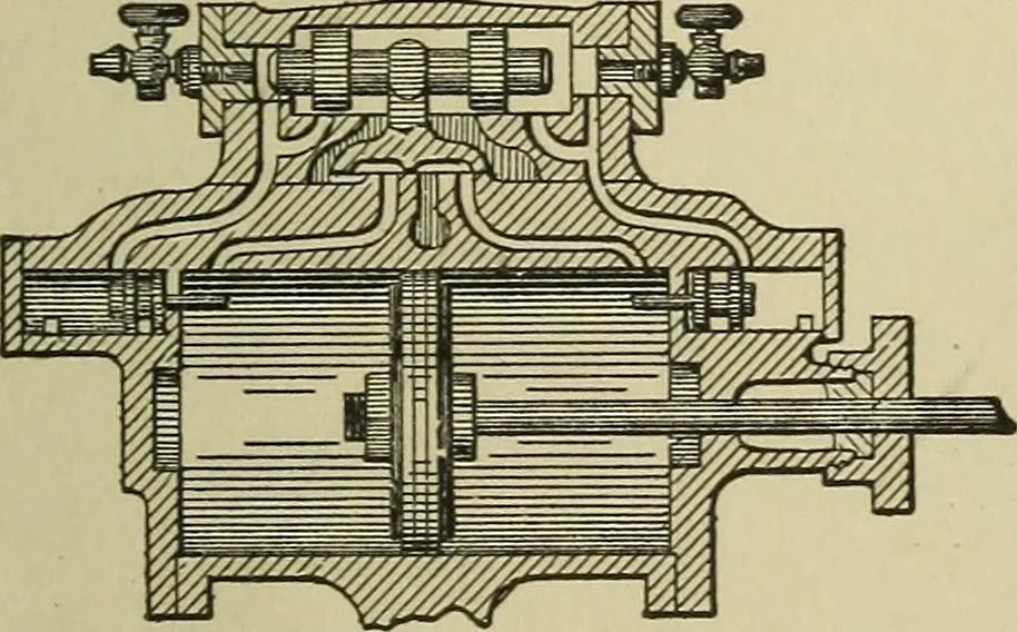 An illustration from Mechanical applicances, mechanical movements and novelties of construction; a complete work and a continuation, as a second volume, of the author's book entitled "Mechanical mvements, powers and devices";, 1917, leaf 88