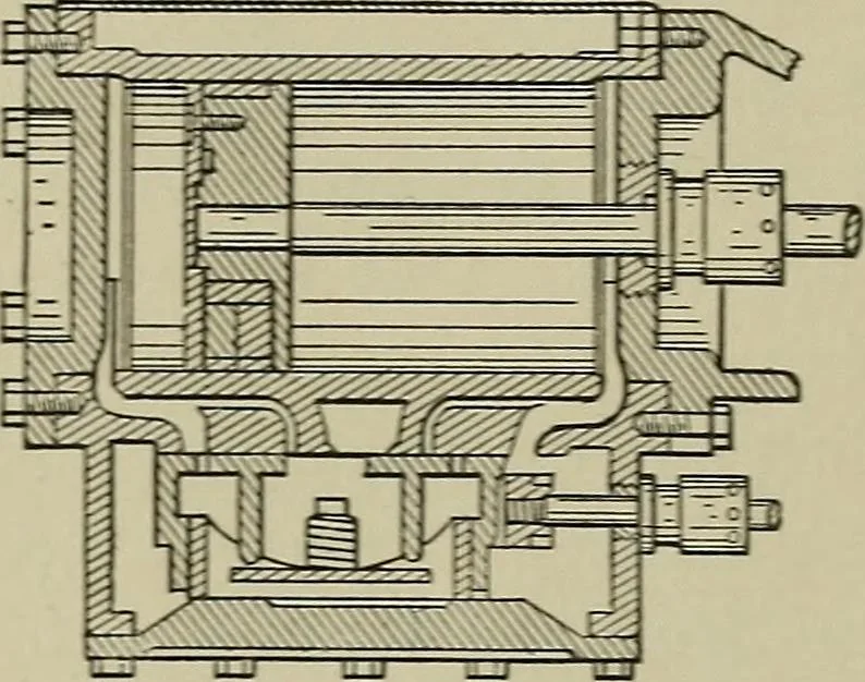 An illustration from Mechanical applicances, mechanical movements and novelties of construction; a complete work and a continuation, as a second volume, of the author's book entitled "Mechanical mvements, powers and devices";, 1917, leaf 89