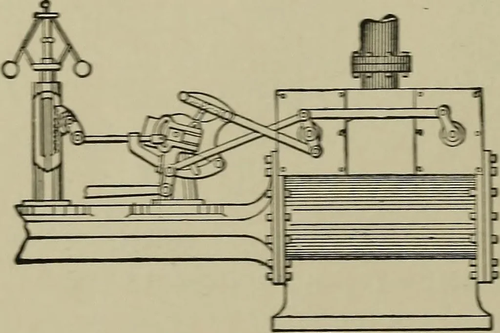 An illustration from Mechanical applicances, mechanical movements and novelties of construction; a complete work and a continuation, as a second volume, of the author's book entitled "Mechanical mvements, powers and devices";, 1917, leaf 93