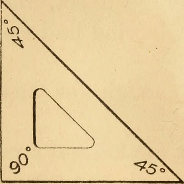 An illustration from Mechanical drawing; working drawings, 1911, leaf 14