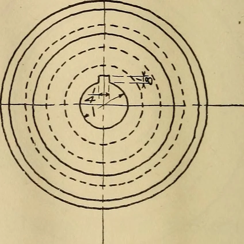 An illustration from Mechanical drawing; working drawings, 1911, leaf 145