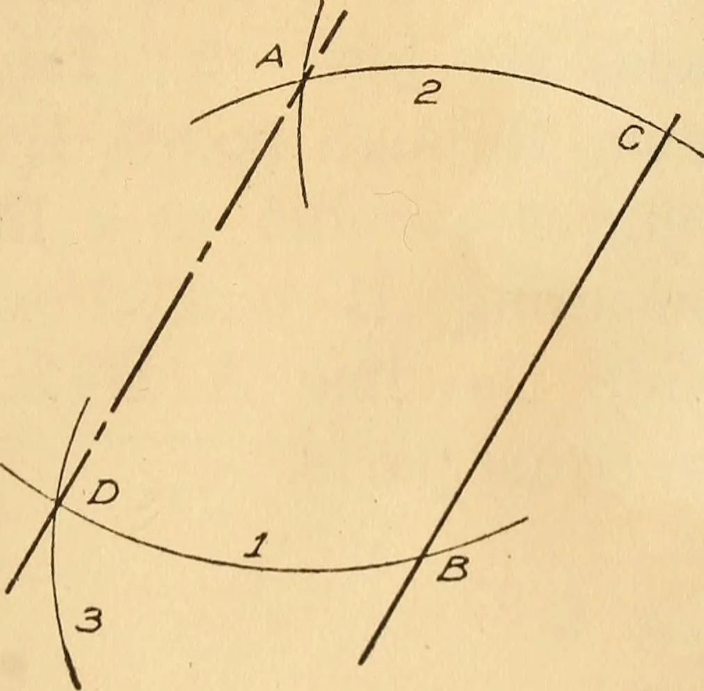 An illustration from Mechanical drawing; working drawings, 1911, leaf 194